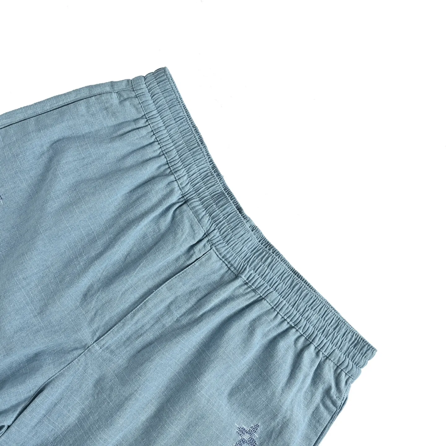 Louis Vuitton/Louis Vuitton front and back embroidered suit shorts
